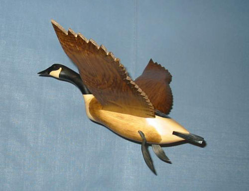 Bird In Flight Canada Goose Wings Up Head Up Decoy