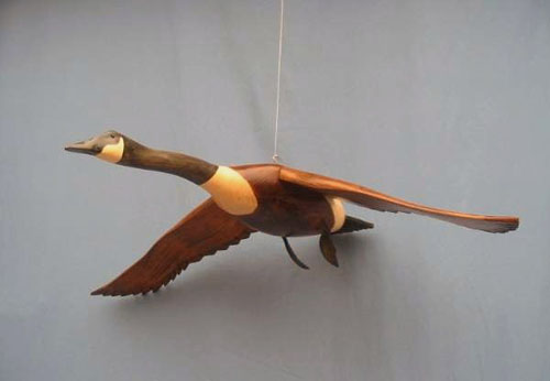 Bird In Flight Canada Goose Wings Down Decoy