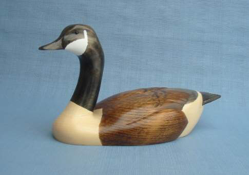 Wood Carving - Handcarved Classic Canada Goose Decoy