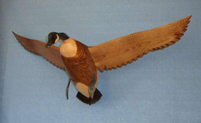 Bird In Flight Landing Canada Goose Wings Up Decoy