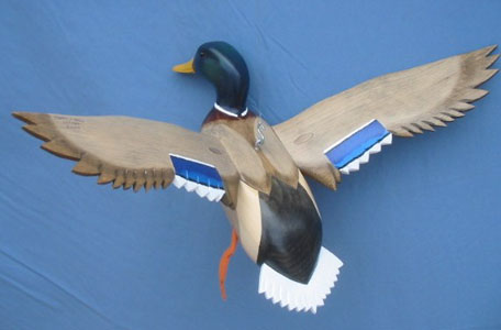 Birds In Flight Mallard Drake Decoy Two Profiles