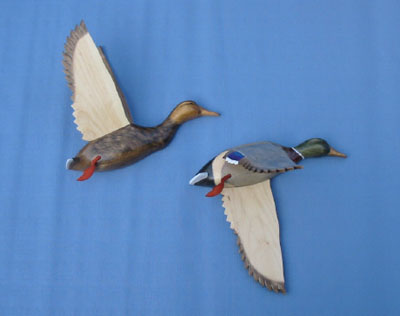 Wall Mounts Mallard Pair Both Profiles